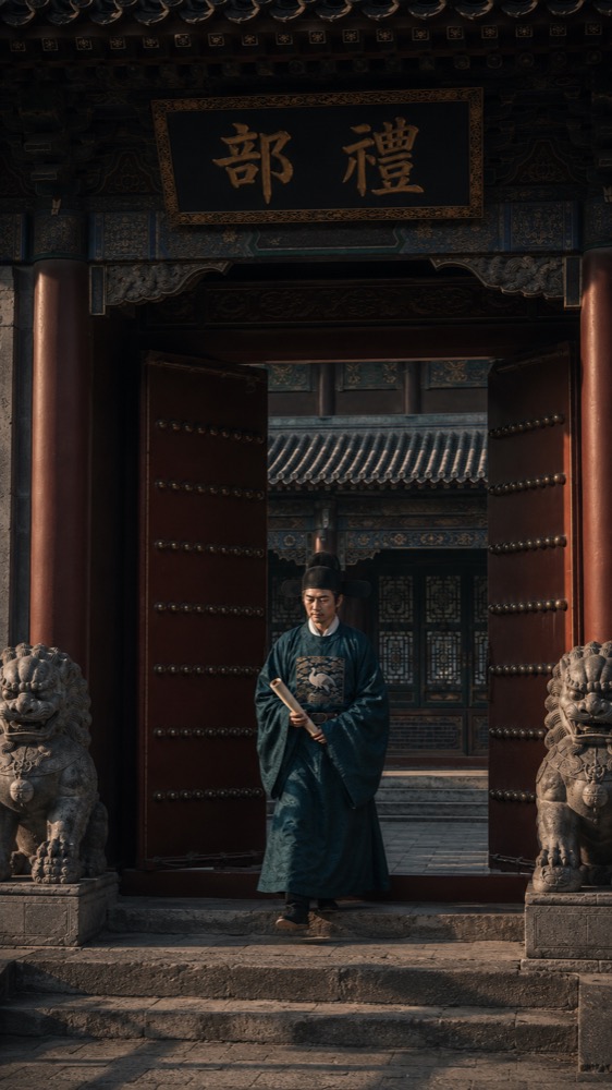 沈大人系列 AI 短剧 · 礼部镜头